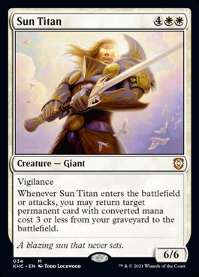 Sun Titan [Kaldheim Commander] - Trinity Hobby