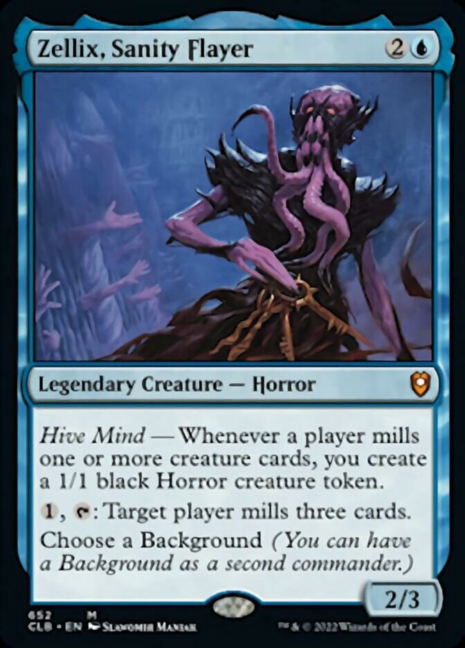 Zellix, Sanity Flayer [Commander Legends: Battle for Baldur's Gate] - Trinity Hobby