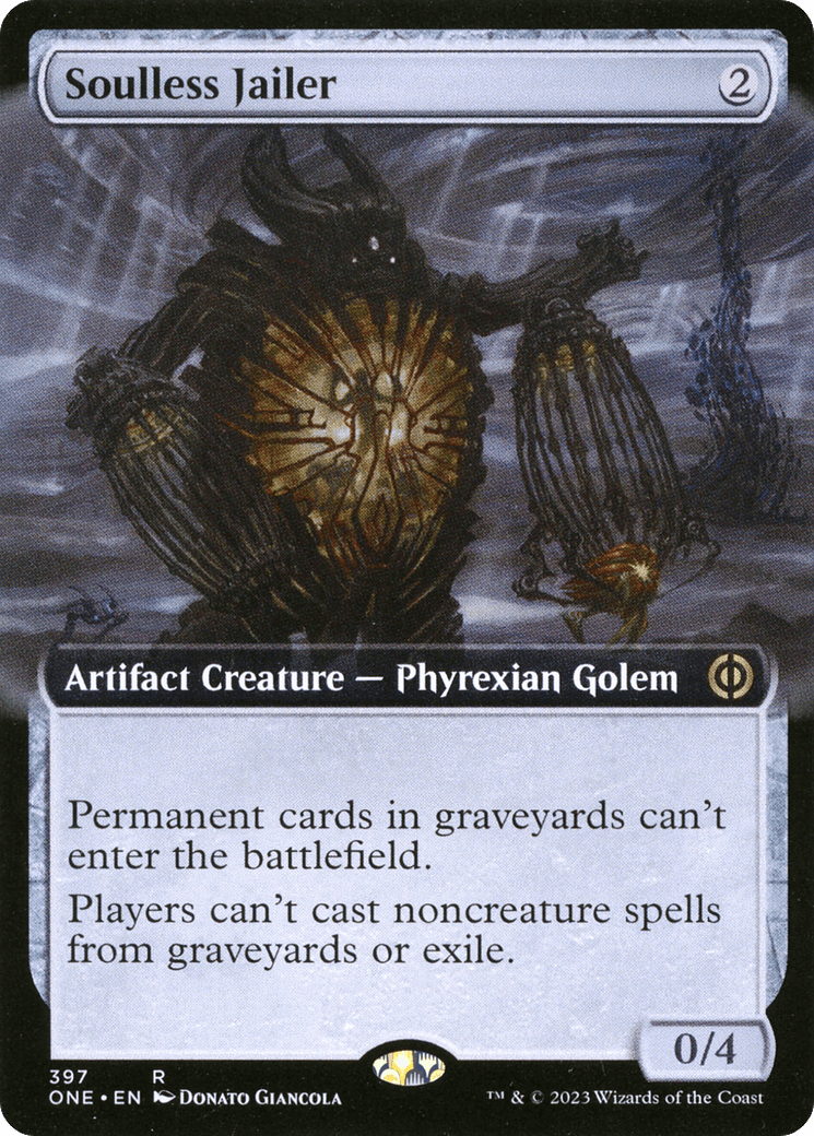 Soulless Jailer (Extended Art) [Phyrexia: All Will Be One] - Trinity Hobby