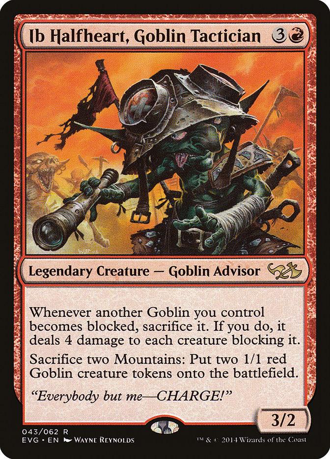 Ib Halfheart, Goblin Tactician (Elves vs. Goblins) [Duel Decks Anthology] - Trinity Hobby