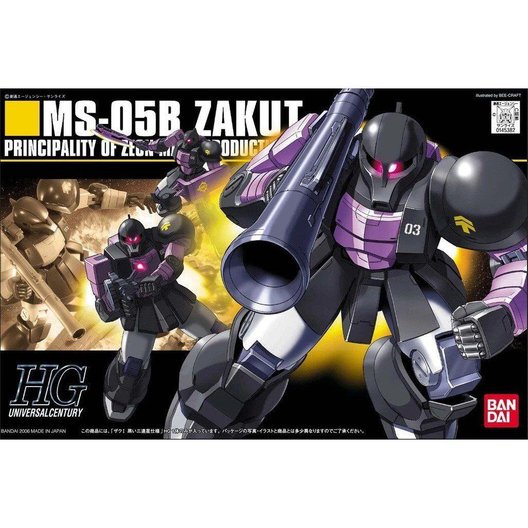 HGUC 1/144 #68 Zaku I Black Tri Stars