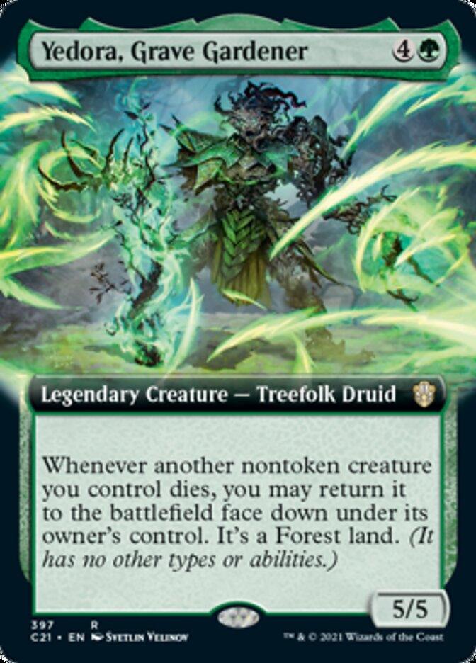 Yedora, Grave Gardener (Extended Art) [Commander 2021] - Trinity Hobby