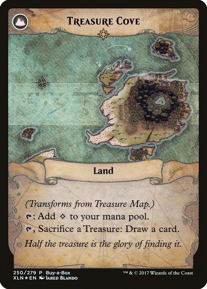 Treasure Map // Treasure Cove (Buy-A-Box) [Ixalan Treasure Chest] - Trinity Hobby
