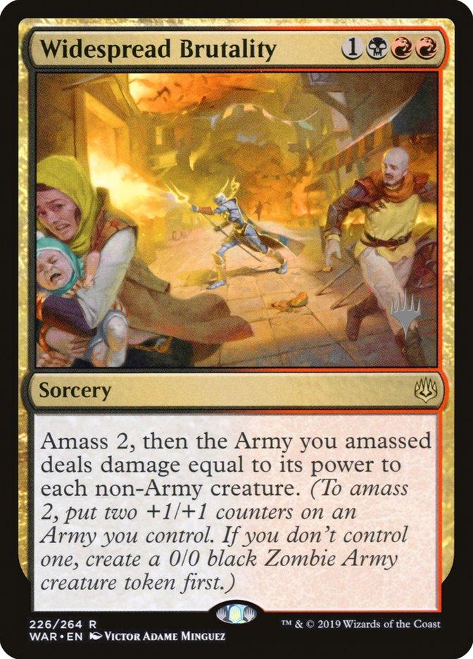 Widespread Brutality (Promo Pack) [War of the Spark Promos] - Trinity Hobby