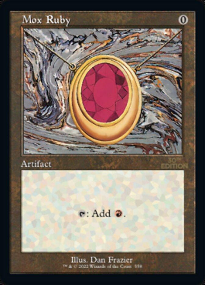 Mox Ruby (Retro) [30th Anniversary Edition] - Trinity Hobby