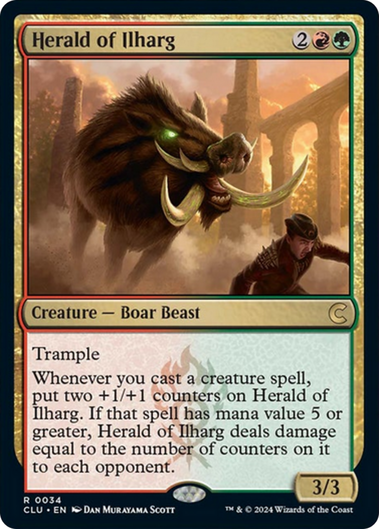 Herald of Ilharg [Ravnica: Clue Edition] - Trinity Hobby