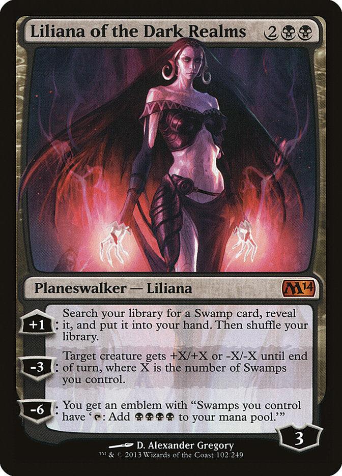 Liliana of the Dark Realms [Magic 2014] - Trinity Hobby