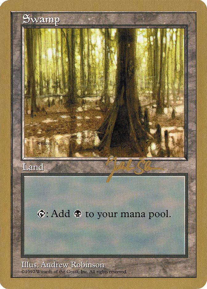 Swamp (js439) (Jakub Slemr) [World Championship Decks 1997] - Trinity Hobby