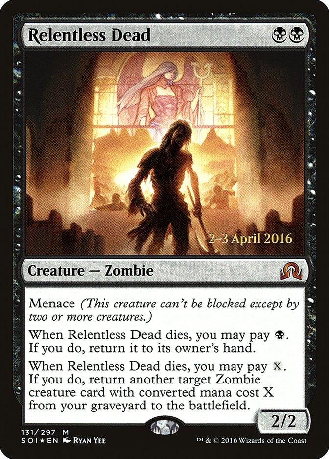 Relentless Dead [Shadows over Innistrad Prerelease Promos] - Trinity Hobby