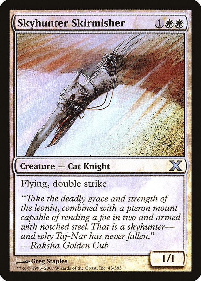 Skyhunter Skirmisher (Premium Foil) [Tenth Edition] - Trinity Hobby