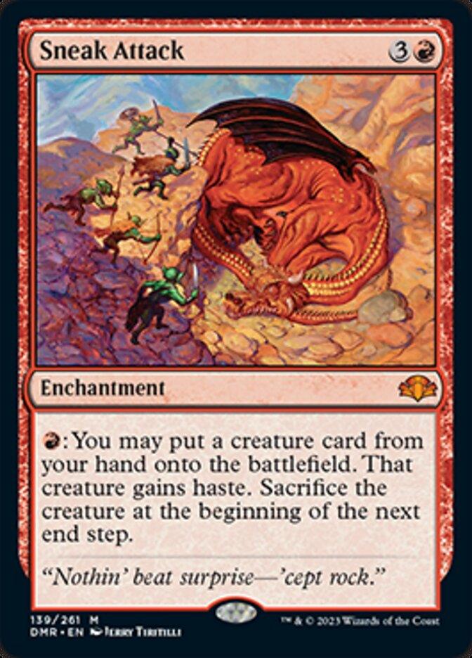 Sneak Attack [Dominaria Remastered] - Trinity Hobby