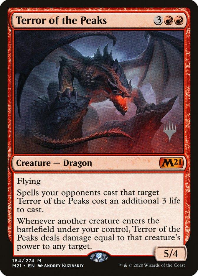 Terror of the Peaks (Promo Pack) [Core Set 2021 Promos] - Trinity Hobby