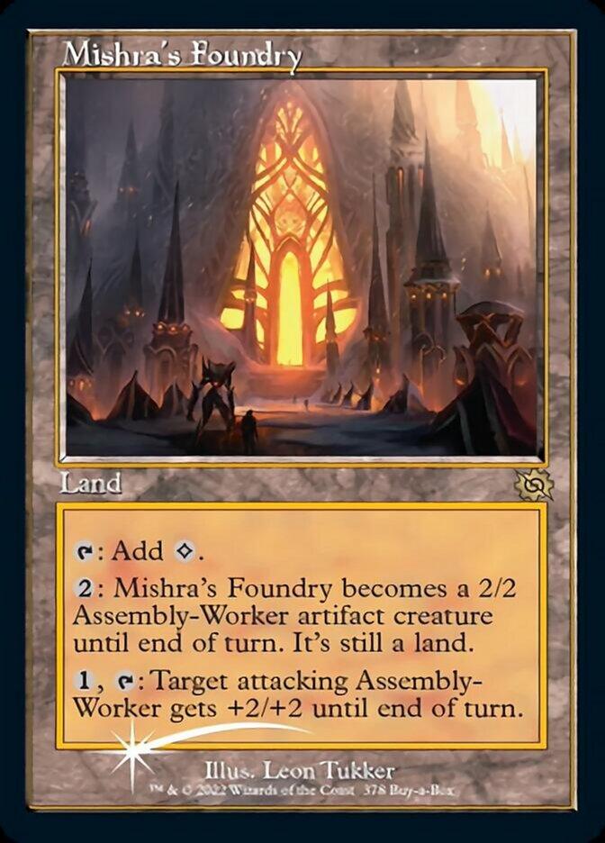 Mishra's Foundry (Retro) (Buy-a-Box) [The Brothers' War] - Trinity Hobby