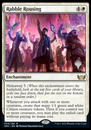 Rabble Rousing (Promo Pack) [Streets of New Capenna Promos] - Trinity Hobby