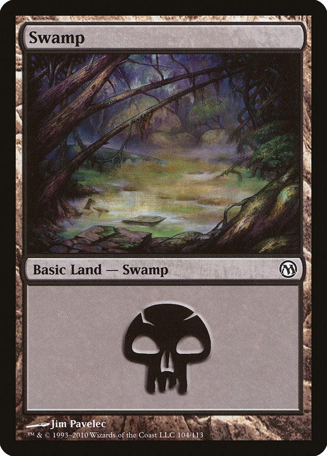 Swamp (104) [Duels of the Planeswalkers] - Trinity Hobby