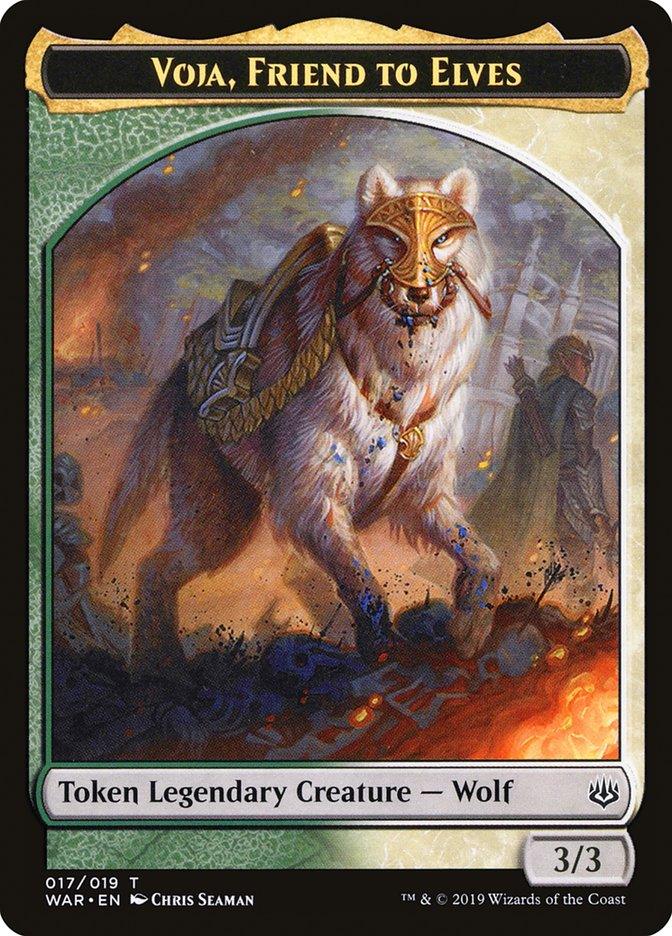 Voja, Friend to Elves Token [War of the Spark Tokens] - Trinity Hobby