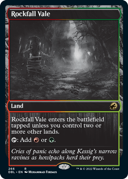 Rockfall Vale [Innistrad: Double Feature] - Trinity Hobby