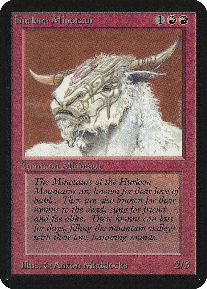Hurloon Minotaur [Alpha Edition] - Trinity Hobby
