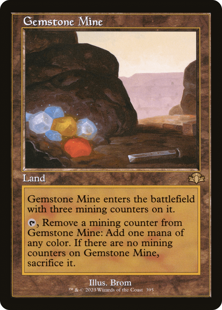 Gemstone Mine (Retro) [Dominaria Remastered] - Trinity Hobby