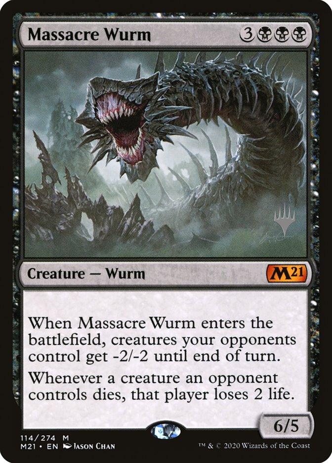 Massacre Wurm (Promo Pack) [Core Set 2021 Promos] - Trinity Hobby