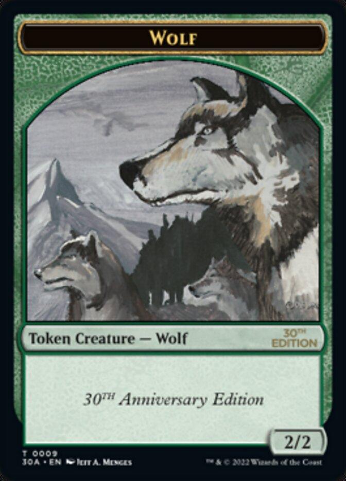 Wolf Token [30th Anniversary Tokens] - Trinity Hobby