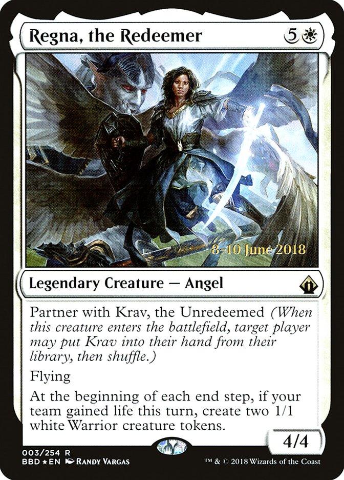 Regna, the Redeemer [Battlebond Prerelease Promos] - Trinity Hobby