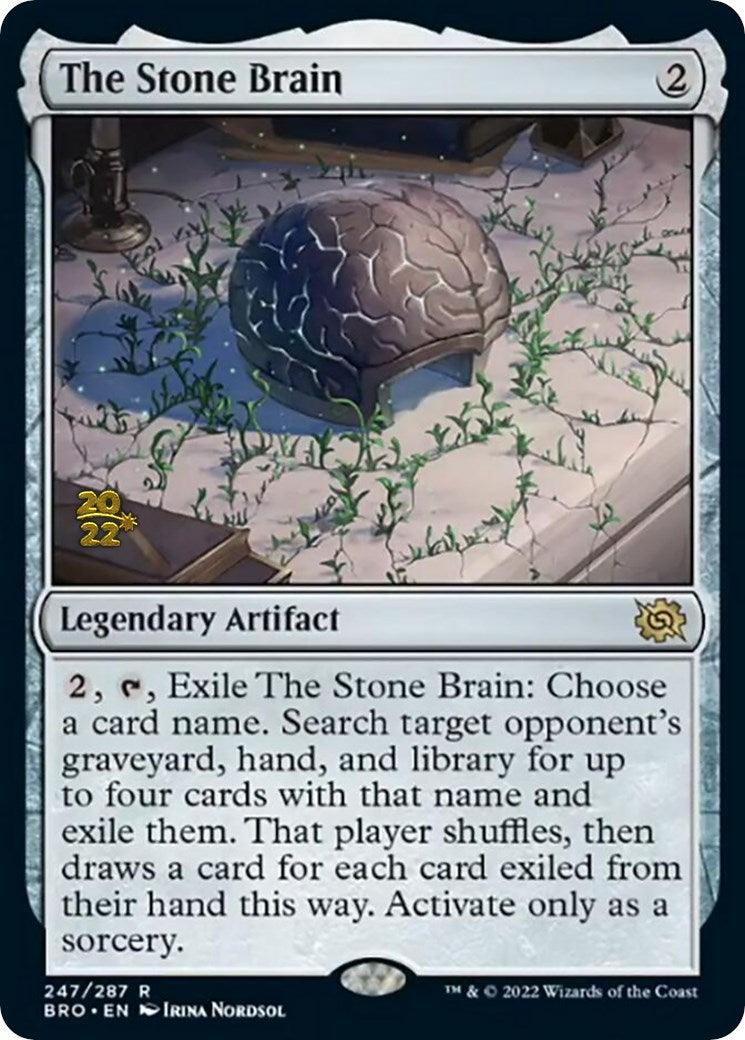The Stone Brain [The Brothers' War Prerelease Promos] - Trinity Hobby
