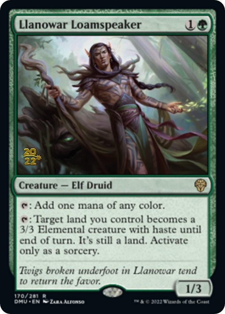 Llanowar Loamspeaker [Dominaria United Prerelease Promos] - Trinity Hobby