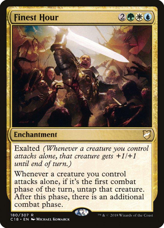 Finest Hour [Commander 2018] - Trinity Hobby