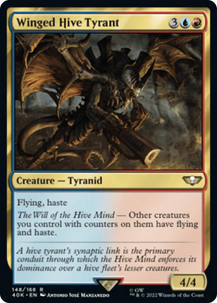Winged Hive Tyrant (Surge Foil) [Warhammer 40,000] - Trinity Hobby