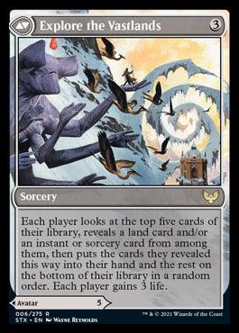 Wandering Archaic // Explore the Vastlands [Strixhaven: School of Mages] - Trinity Hobby