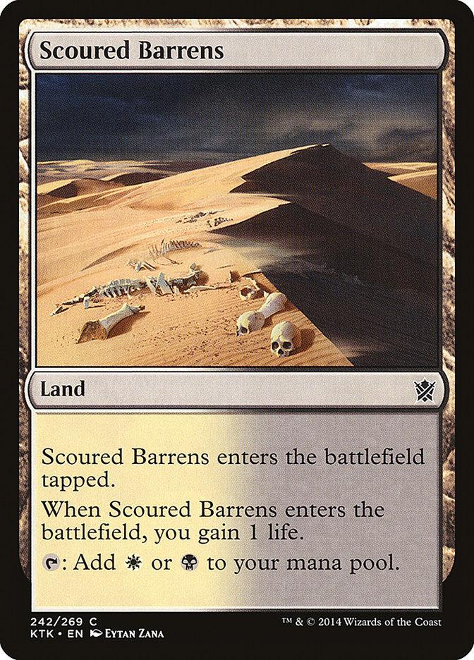 Scoured Barrens [Khans of Tarkir] - Trinity Hobby