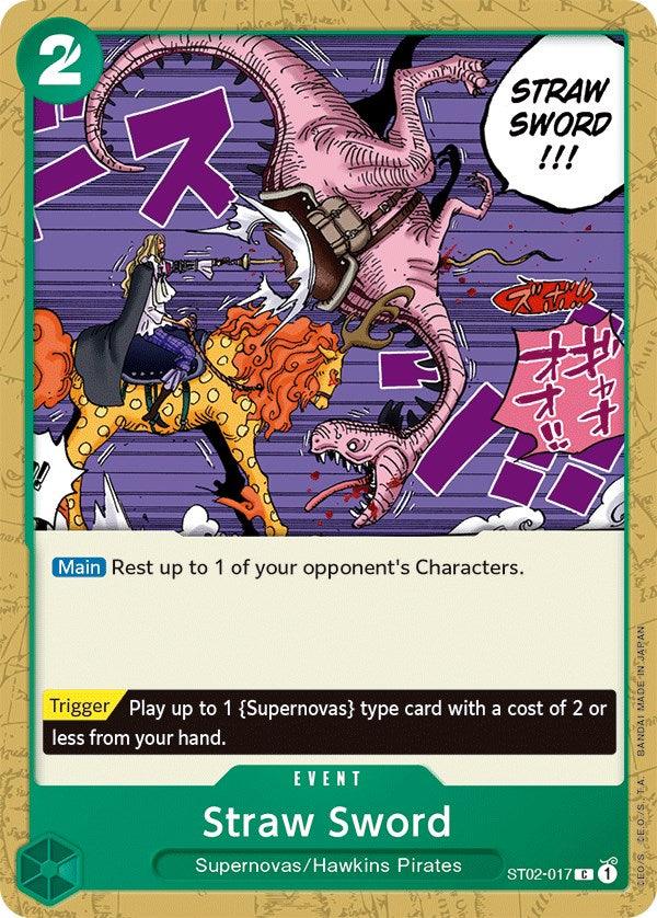 Straw Sword [Starter Deck: Worst Generation] - Trinity Hobby