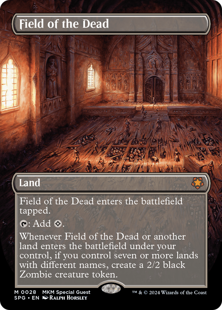 Field of the Dead (Borderless) [Murders at Karlov Manor Special Guests] - Trinity Hobby
