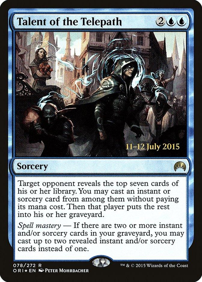 Talent of the Telepath [Magic Origins Prerelease Promos] - Trinity Hobby
