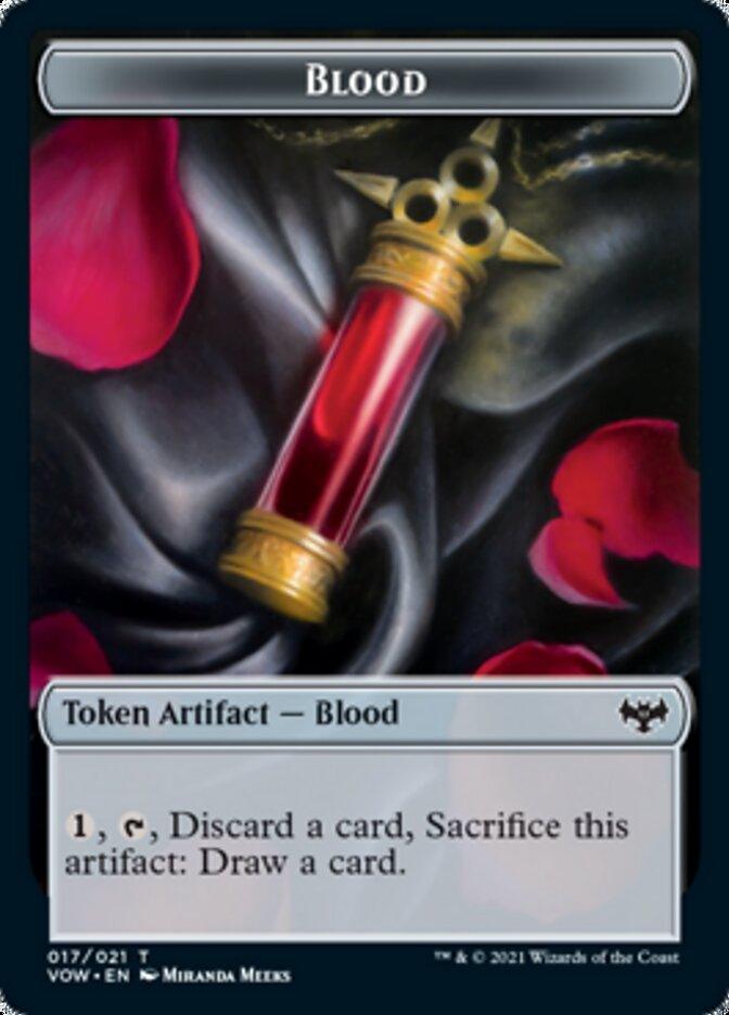 Blood // Slug Double-Sided Token [Innistrad: Crimson Vow Tokens] - Trinity Hobby