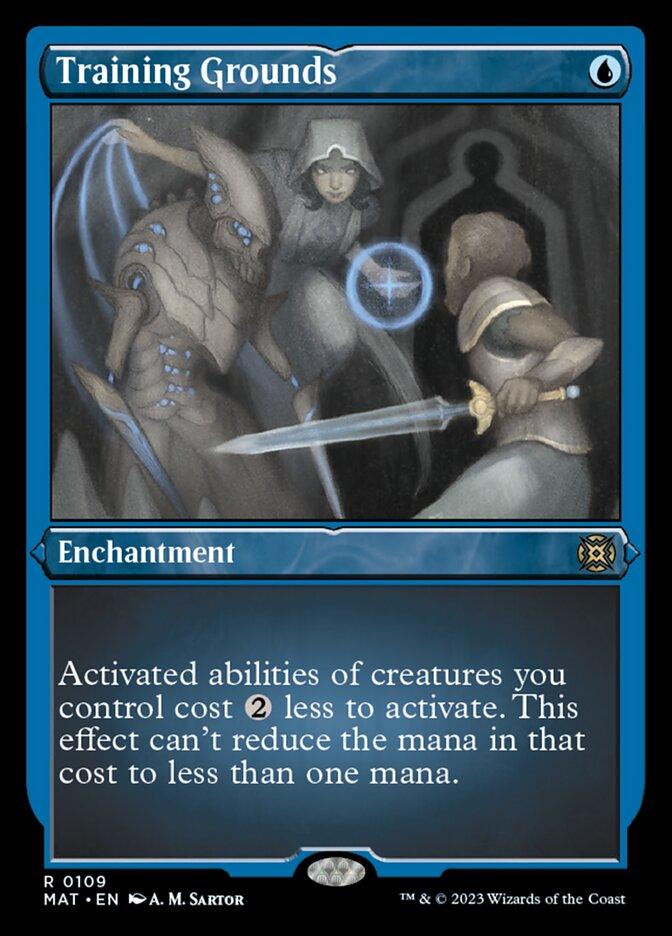 Training Grounds (Foil Etched) [March of the Machine: The Aftermath] - Trinity Hobby