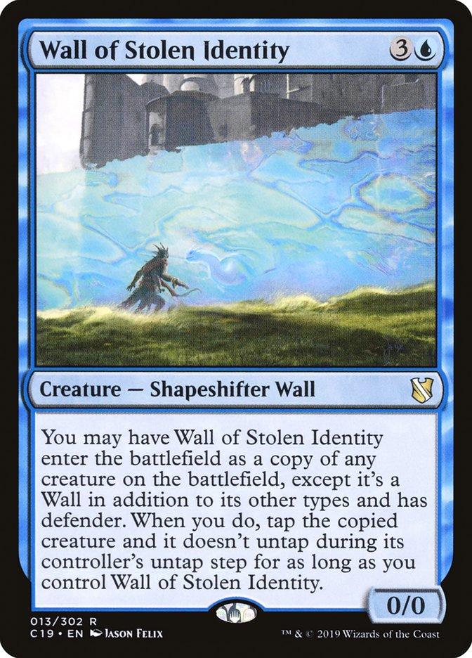 Wall of Stolen Identity [Commander 2019] - Trinity Hobby