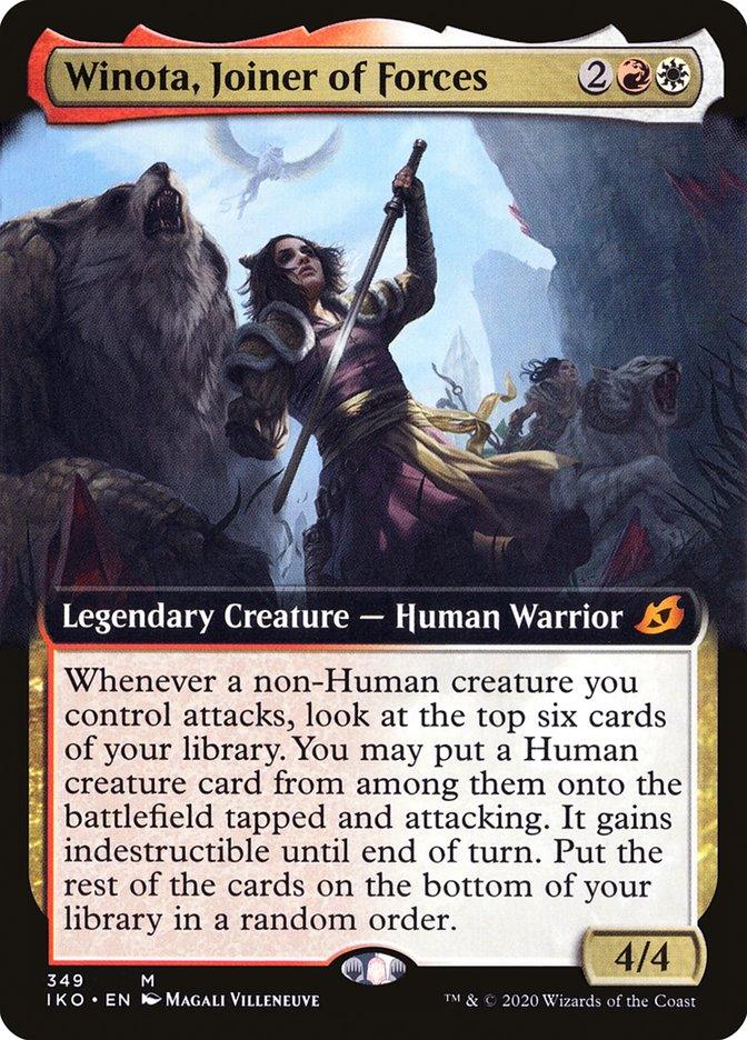 Winota, Joiner of Forces (Extended Art) [Ikoria: Lair of Behemoths] - Trinity Hobby