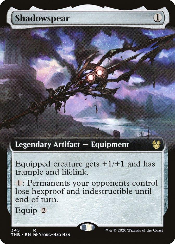 Shadowspear (Extended Art) [Theros Beyond Death] - Trinity Hobby