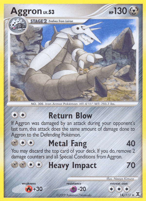 Aggron (14/111) [Platinum: Rising Rivals] - Trinity Hobby