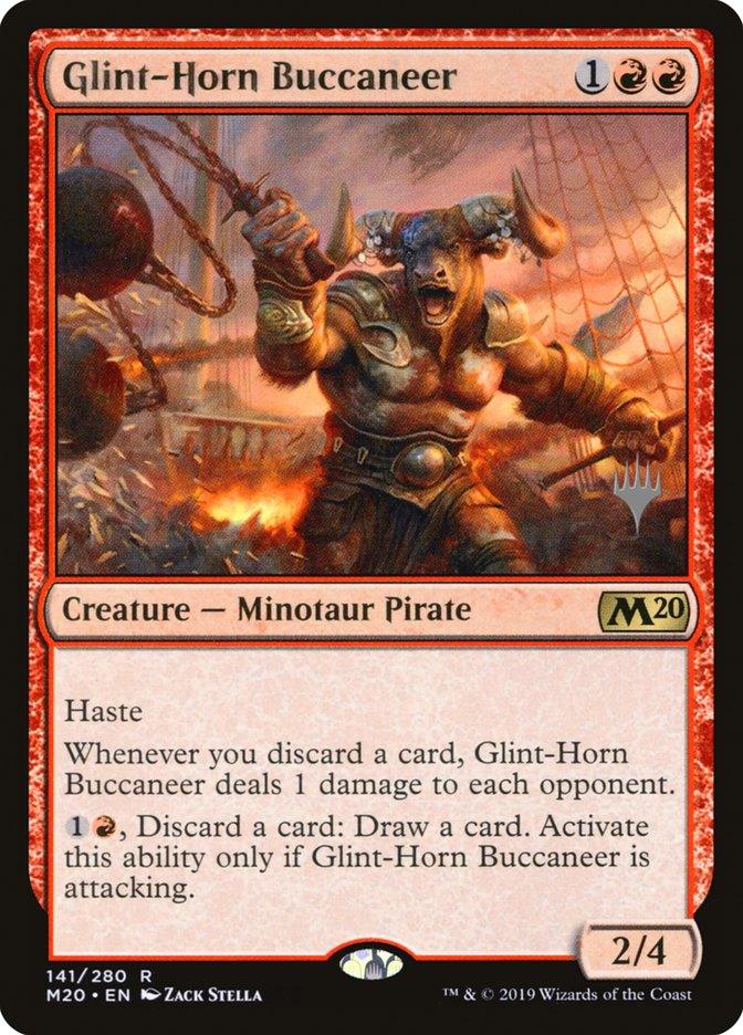 Glint-Horn Buccaneer (Promo Pack) [Core Set 2020 Promos] - Trinity Hobby