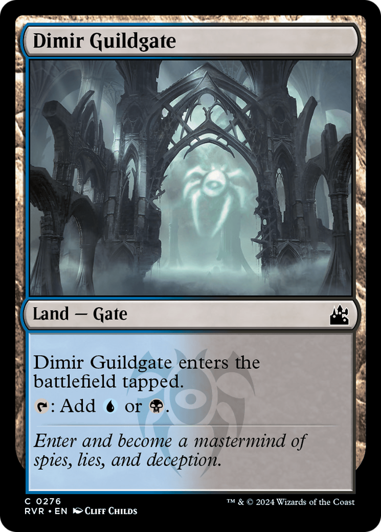 Dimir Guildgate [Ravnica Remastered] - Trinity Hobby