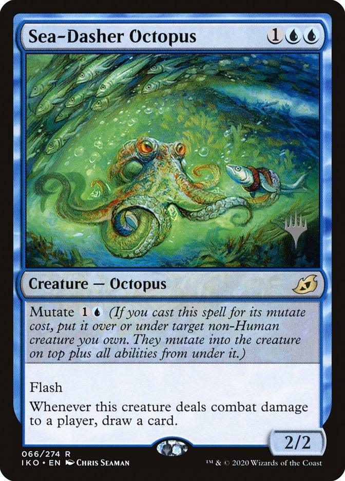 Sea-Dasher Octopus (Promo Pack) [Ikoria: Lair of Behemoths Promos] - Trinity Hobby