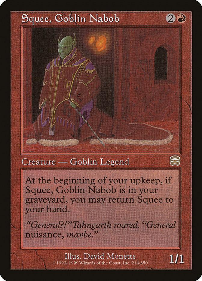Squee, Goblin Nabob [Mercadian Masques] - Trinity Hobby