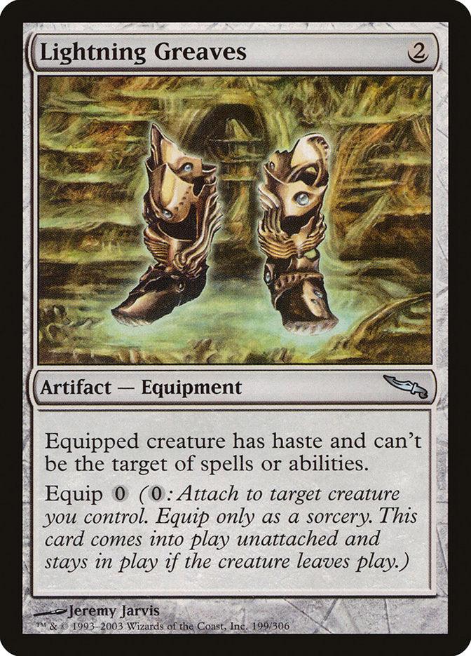 Lightning Greaves [Mirrodin] - Trinity Hobby