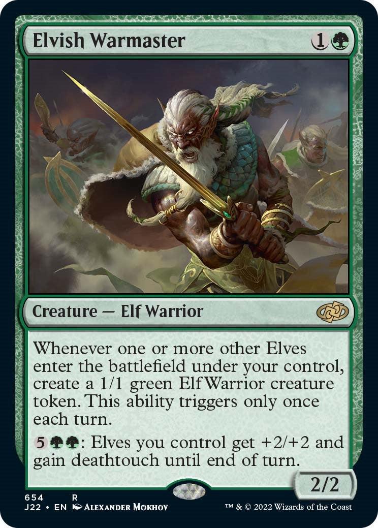 Elvish Warmaster [Jumpstart 2022] - Trinity Hobby