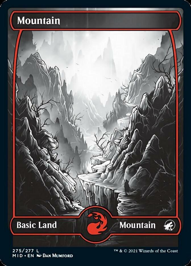 Mountain (275) [Innistrad: Midnight Hunt] - Trinity Hobby