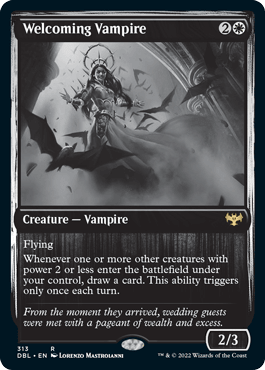 Welcoming Vampire [Innistrad: Double Feature] - Trinity Hobby