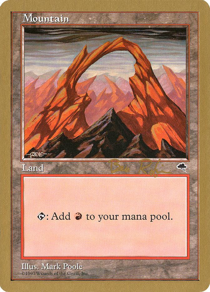 Mountain (br345) (Ben Rubin) [World Championship Decks 1998] - Trinity Hobby